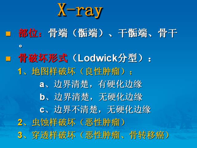 【PPT】骨肿瘤良恶性鉴别诊断