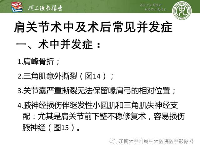 【PPT】术后肩关节MR及MR关节成像-正常与异常影像表现