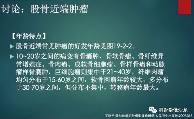 【病例】股骨近端占位性病变4例影像讨论
