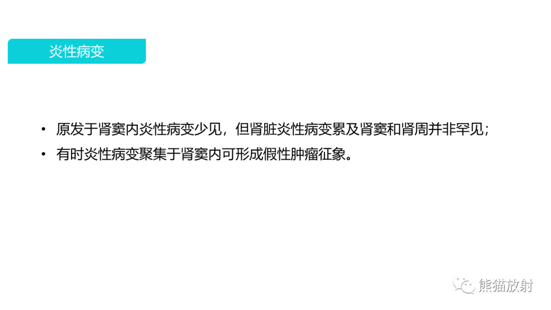 【PPT】肾窦病变影像诊断思路-35