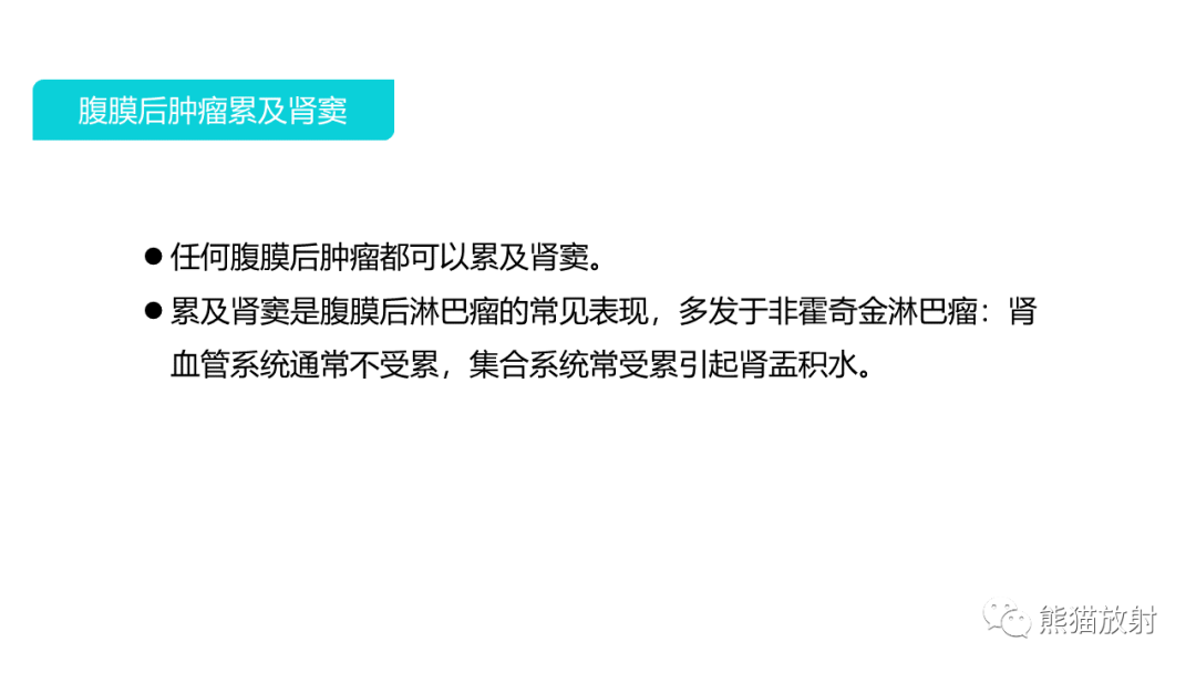 【PPT】肾窦病变影像诊断思路-49