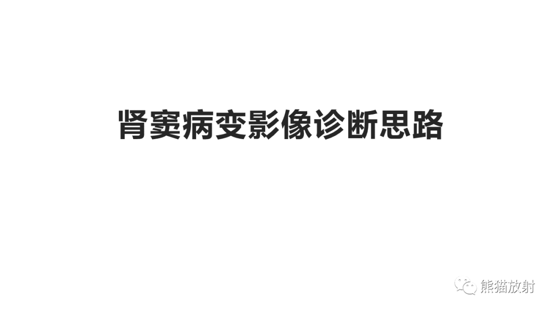 【PPT】肾窦病变影像诊断思路-18