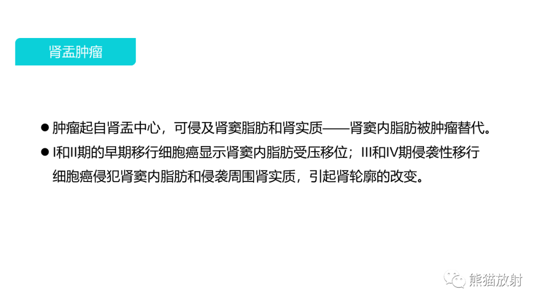 【PPT】肾窦病变影像诊断思路-39