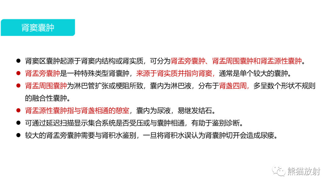 【PPT】肾窦病变影像诊断思路-25