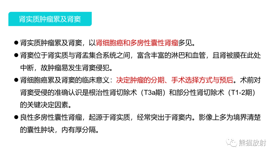 【PPT】肾窦病变影像诊断思路-45