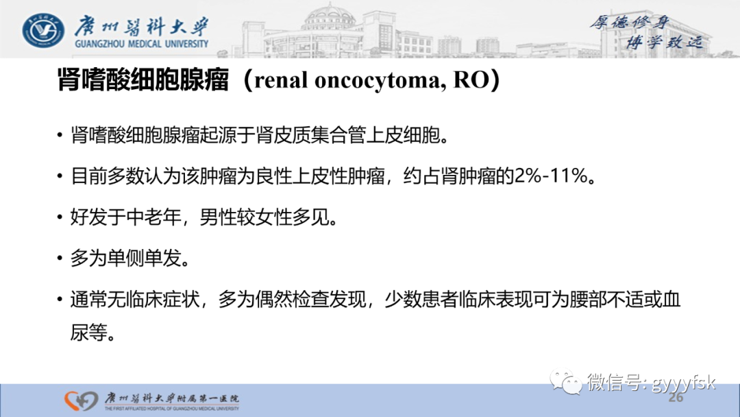 【PPT】肾少见肿瘤影像诊断的文献汇报-26
