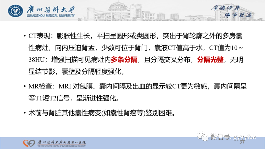 【PPT】肾少见肿瘤影像诊断的文献汇报-37