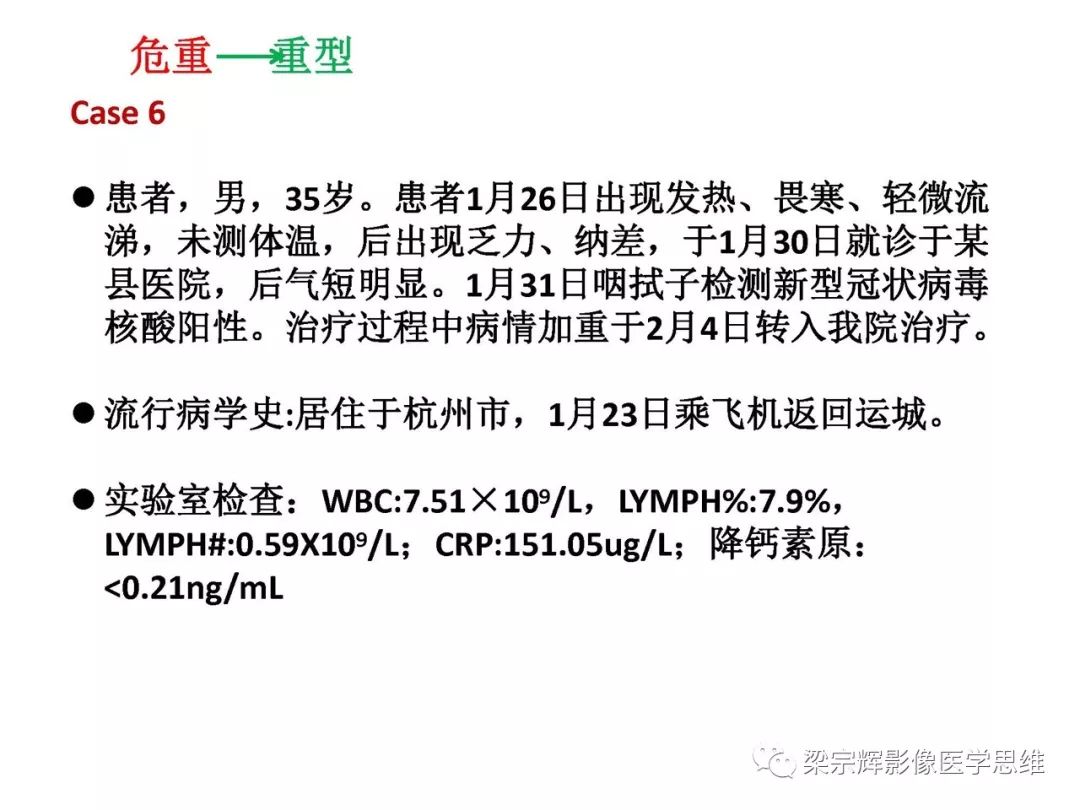【PPT】山西新型冠状病毒肺炎影像学表现初探