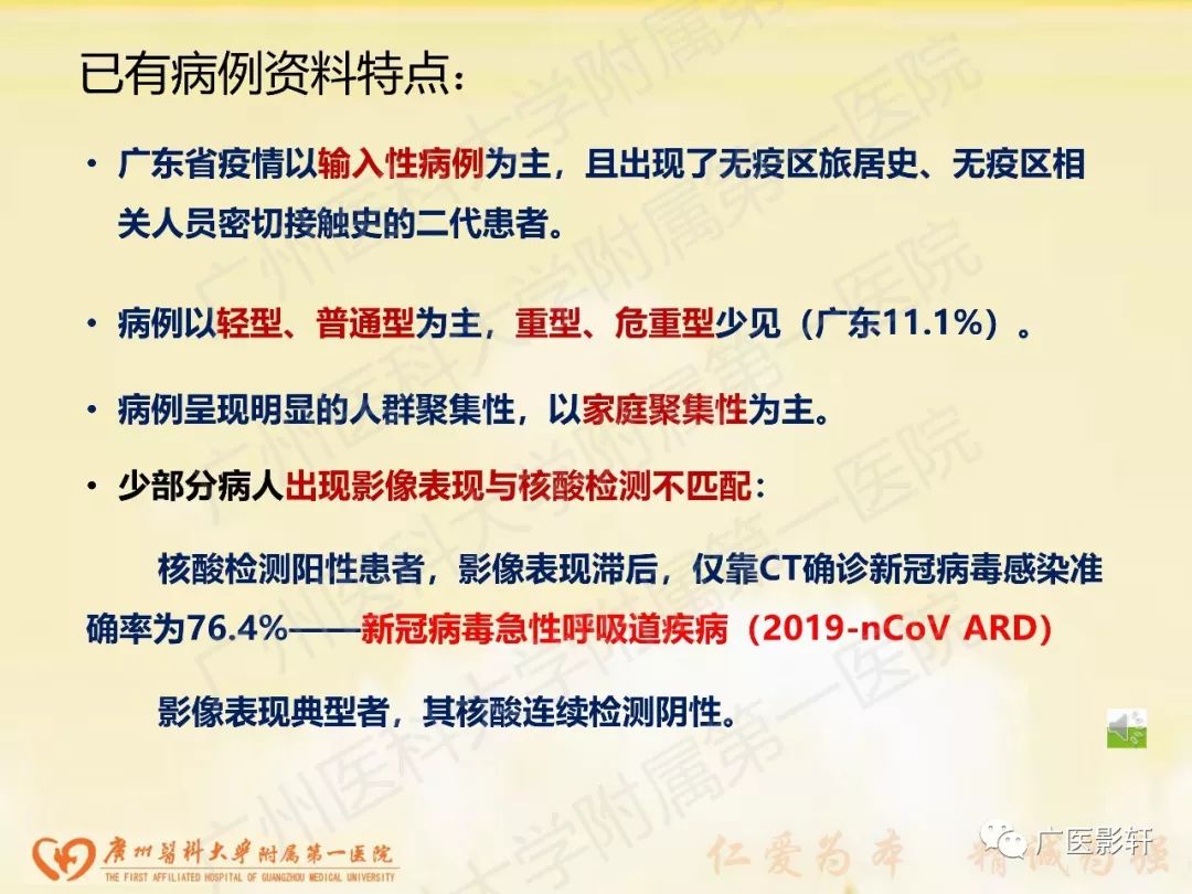 【PPT】新型冠状病毒肺炎影像学特点 【PPT】新型冠状病毒肺炎影像学特点