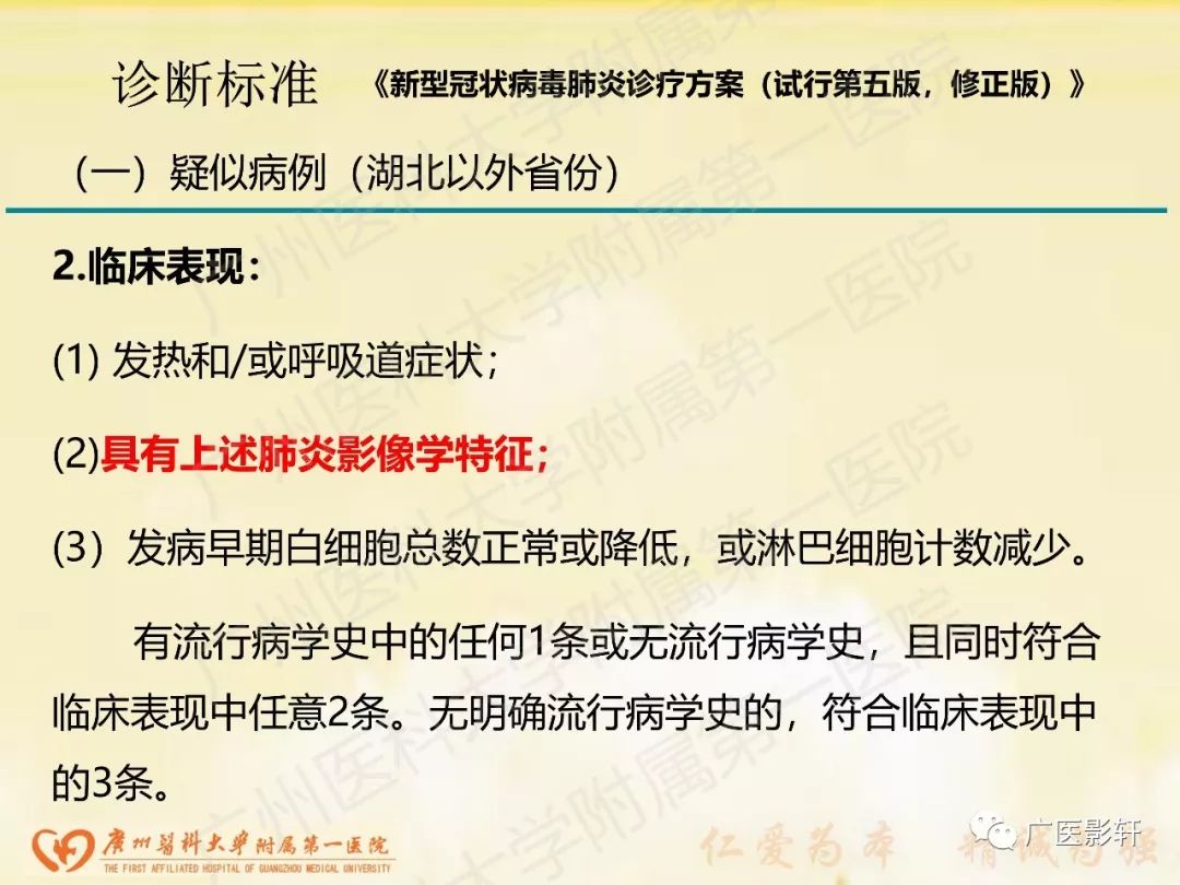 【PPT】新型冠状病毒肺炎影像学特点 【PPT】新型冠状病毒肺炎影像学特点