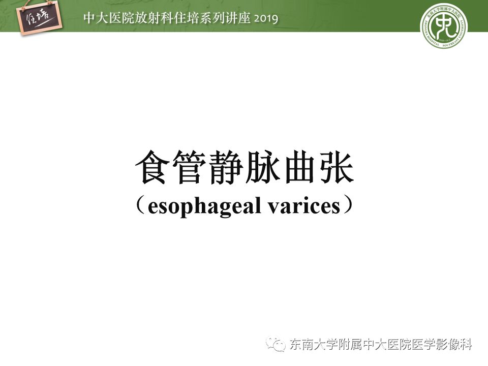 【PPT】食管常见疾病的诊断和鉴别诊断