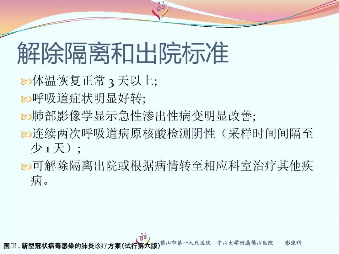 【PPT】CT室对新型冠状病毒肺炎的应对策略及影像诊断分析