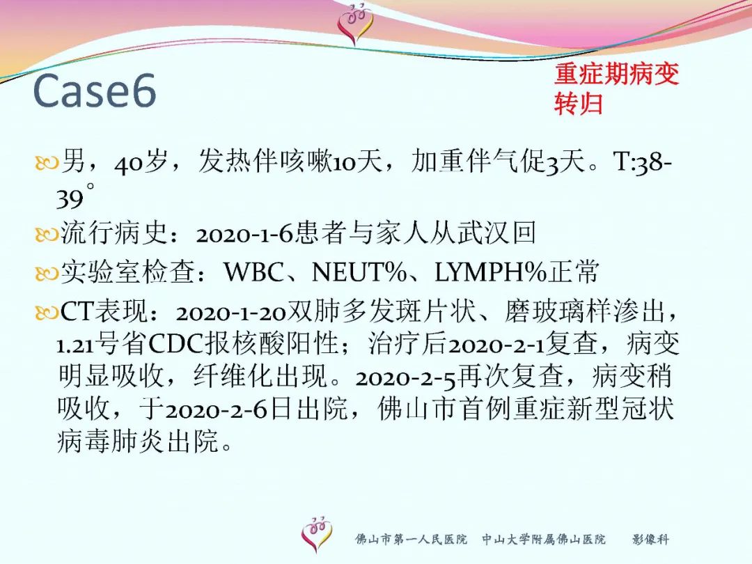 【PPT】CT室对新型冠状病毒肺炎的应对策略及影像诊断分析