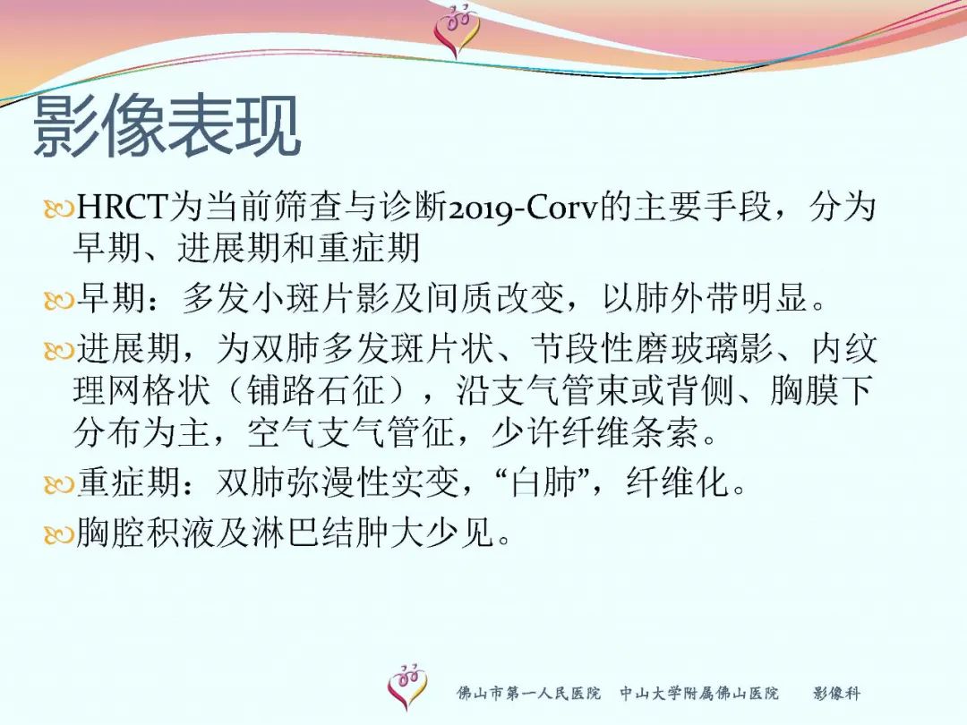【PPT】CT室对新型冠状病毒肺炎的应对策略及影像诊断分析