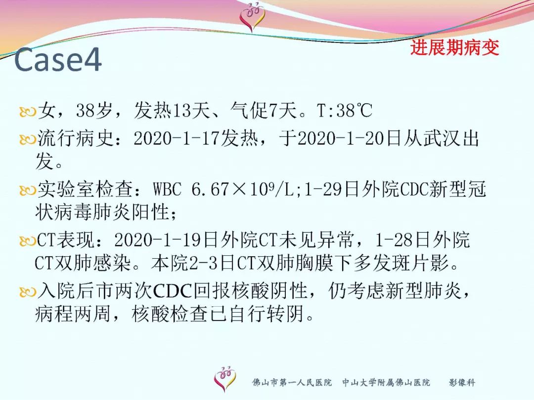 【PPT】CT室对新型冠状病毒肺炎的应对策略及影像诊断分析
