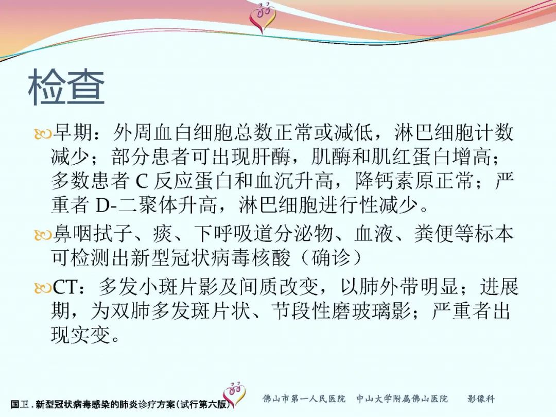 【PPT】CT室对新型冠状病毒肺炎的应对策略及影像诊断分析