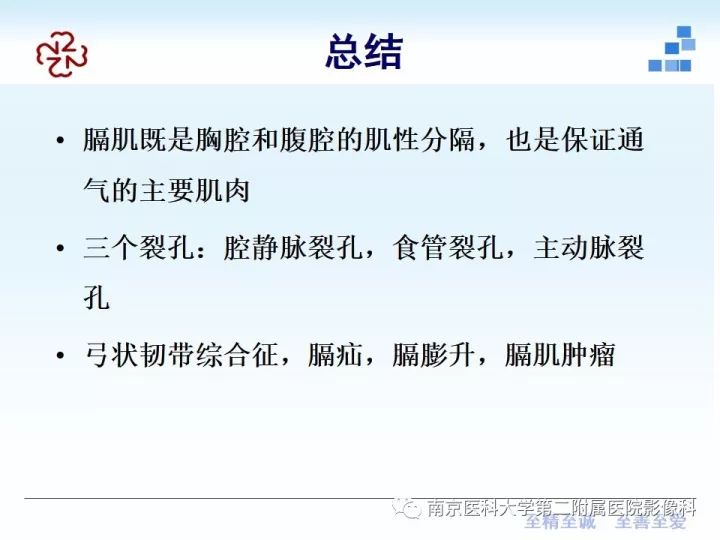 【PPT】膈肌的解剖及病变