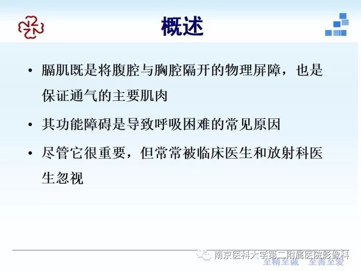 【PPT】膈肌的解剖及病变