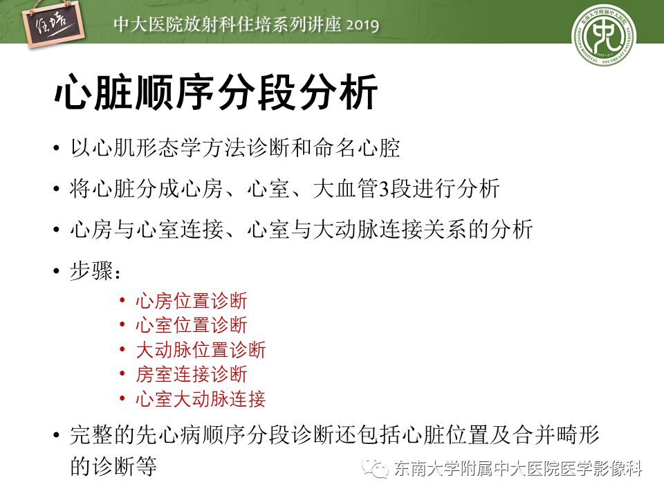 【PPT】复杂先心病分段分析法简介