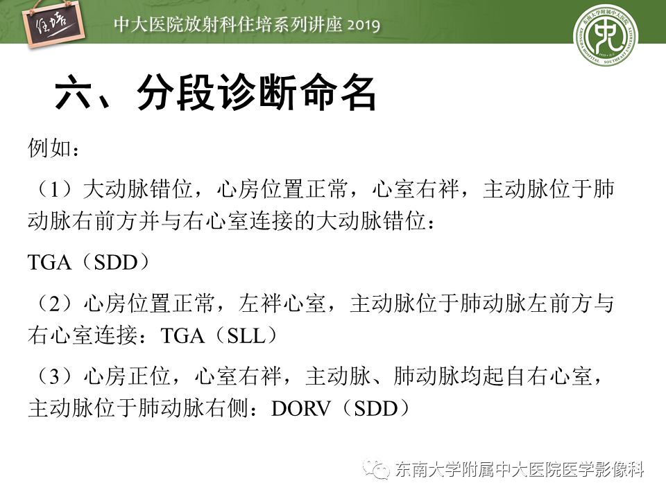 【PPT】复杂先心病分段分析法简介