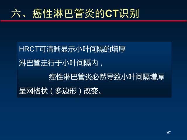 【PPT】肺癌CT征象的再探讨