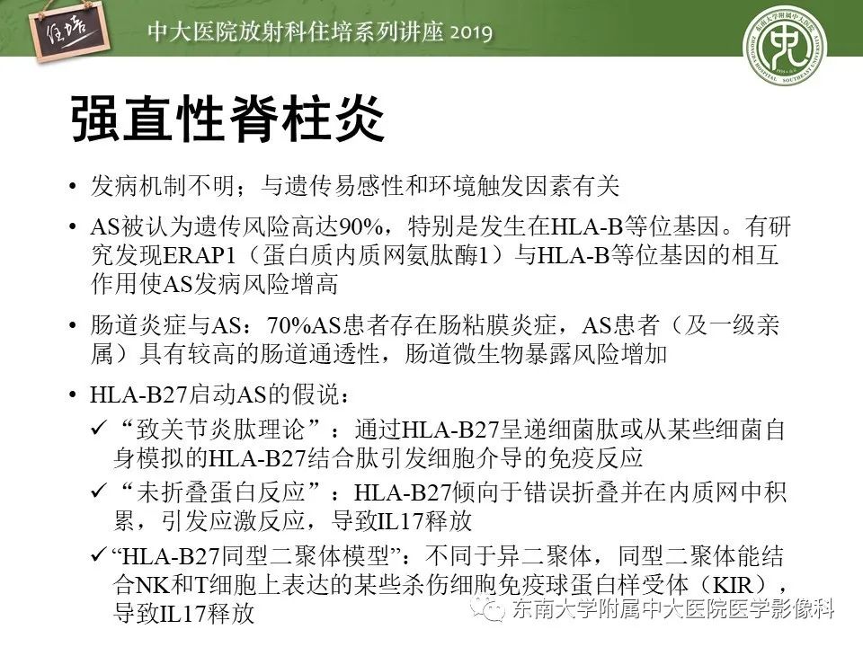 【PPT】强直性脊柱炎影像学评估