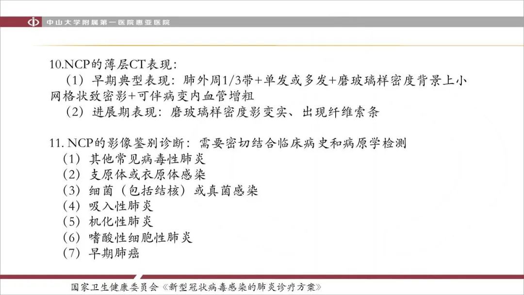 【PPT】NCP学习小结与病例分享