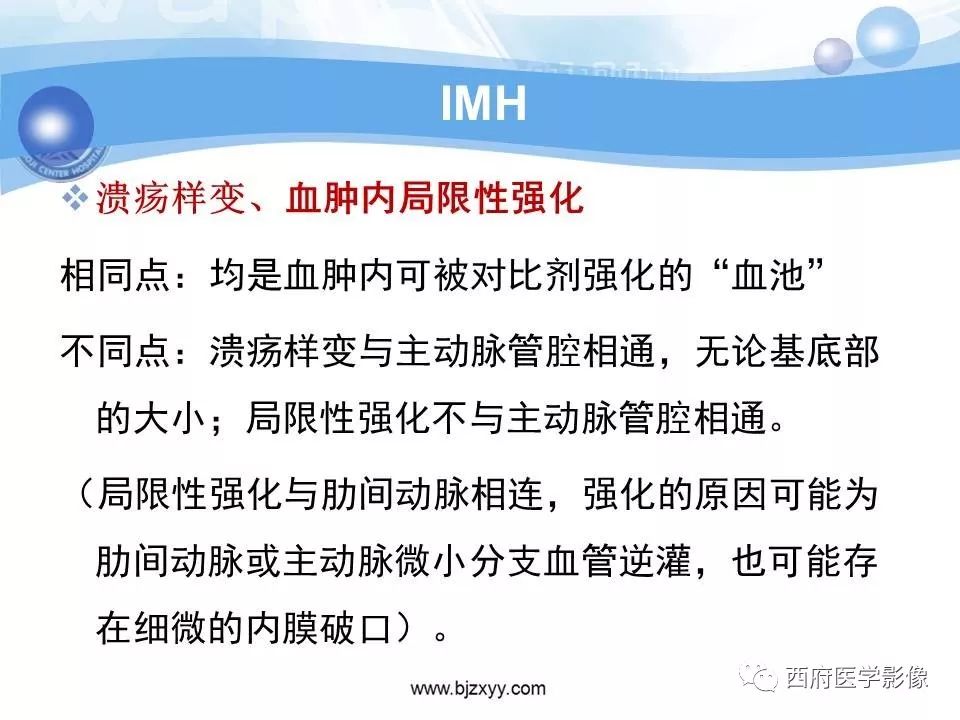【PPT】主动脉壁间血肿的CT诊断