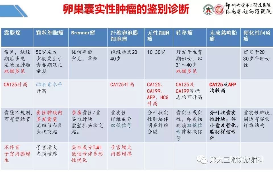【PPT】卵巢肿瘤的影像诊断思路 【PPT】卵巢肿瘤的影像诊断思路