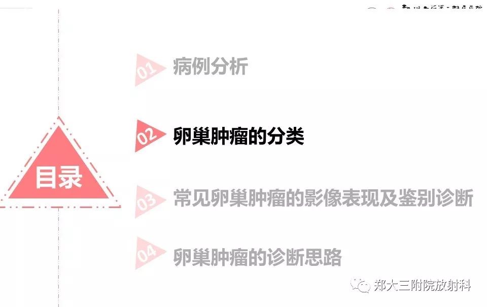【PPT】卵巢肿瘤的影像诊断思路 【PPT】卵巢肿瘤的影像诊断思路