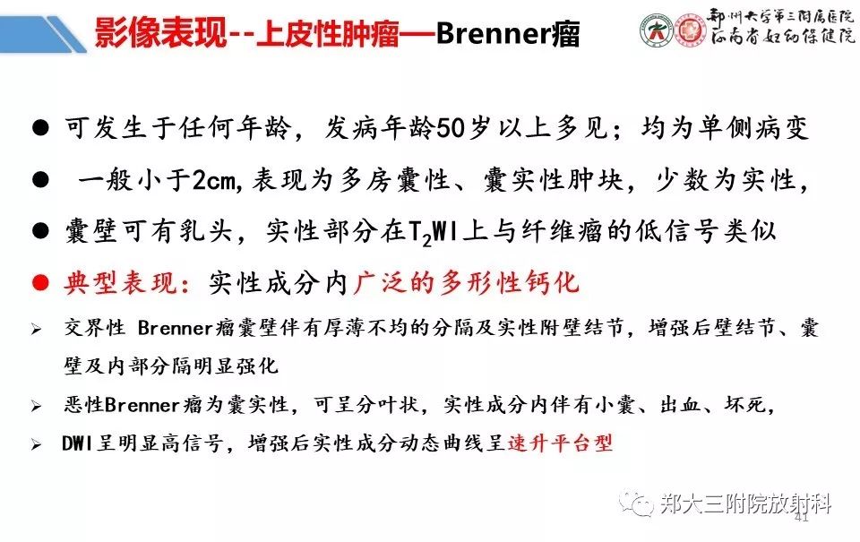 【PPT】卵巢肿瘤的影像诊断思路 【PPT】卵巢肿瘤的影像诊断思路