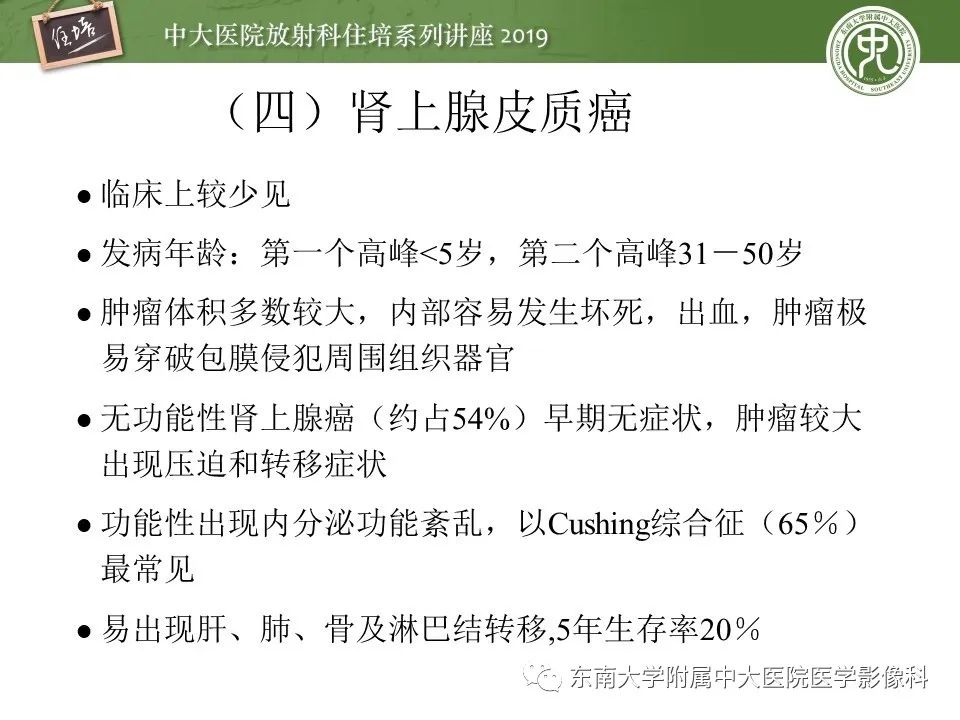【PPT】肾上腺病变临床与影像思路分析