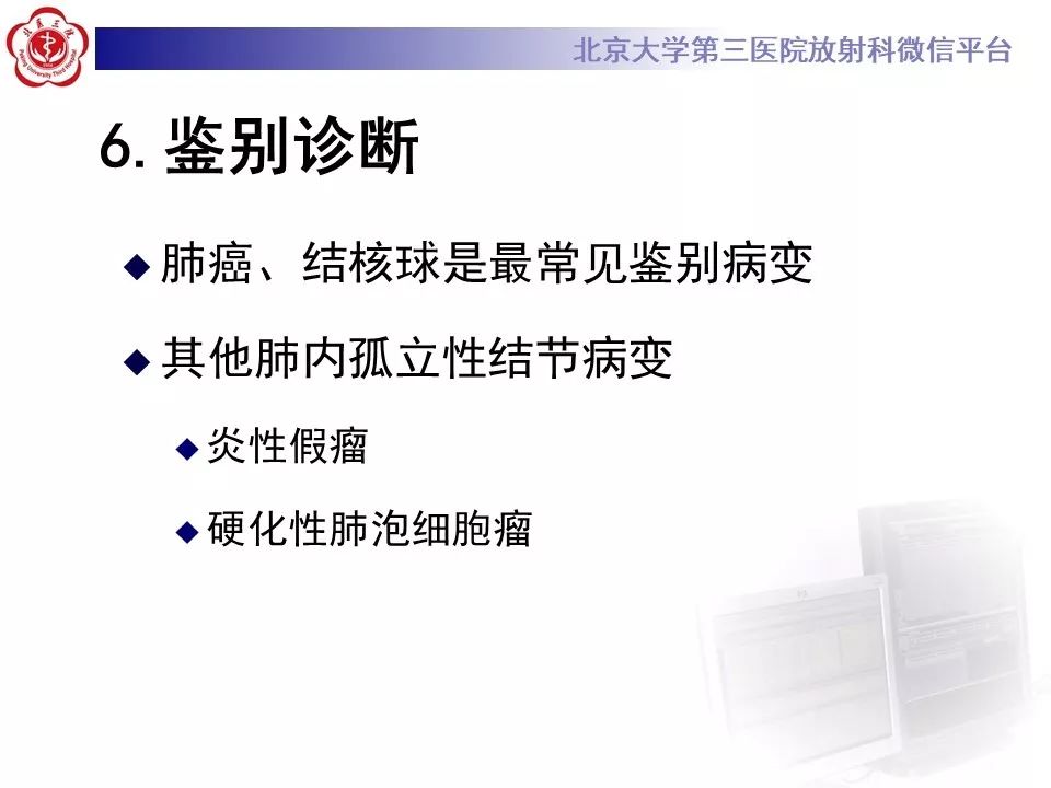 【PPT】肺错构瘤的CT影像