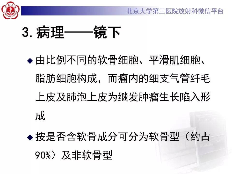 【PPT】肺错构瘤的CT影像
