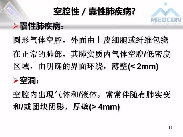 【PPT】肺气肿、囊性肺部疾病的影像学病因鉴别