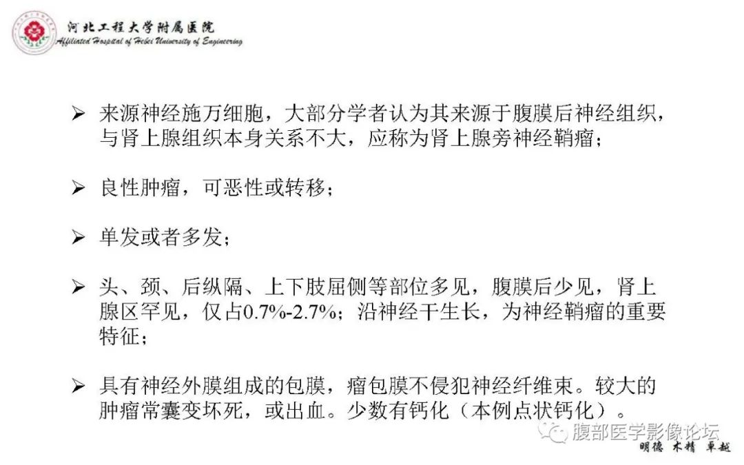 【PPT】肾上腺神经鞘瘤
