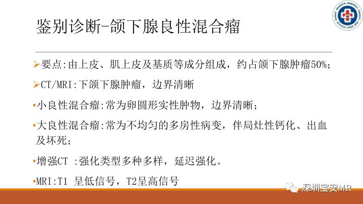 【病例】颌下腺腺样囊腺癌1例CT影像