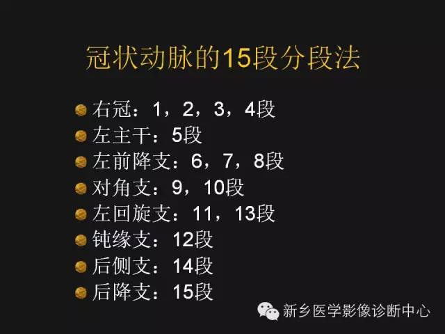 【PPT】冠状动脉造影正常解剖