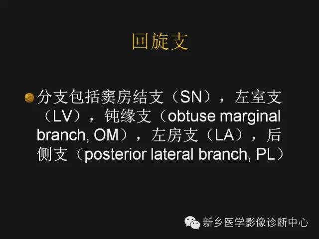 【PPT】冠状动脉造影正常解剖