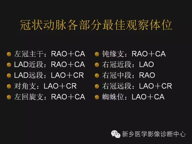 【PPT】冠状动脉造影正常解剖