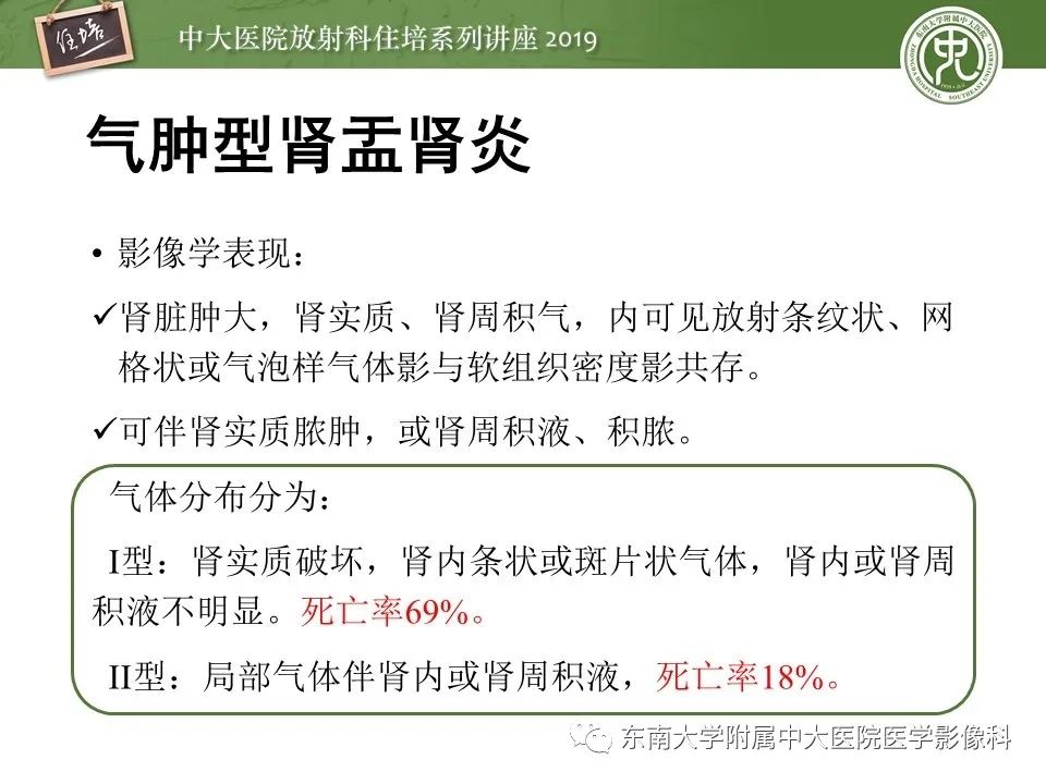 【PPT】肾脏感染性病变的影像学表现