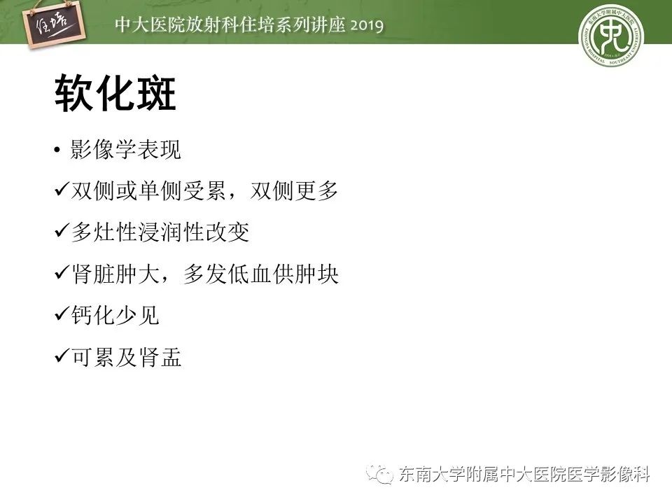 【PPT】肾脏感染性病变的影像学表现