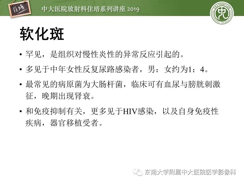 【PPT】肾脏感染性病变的影像学表现