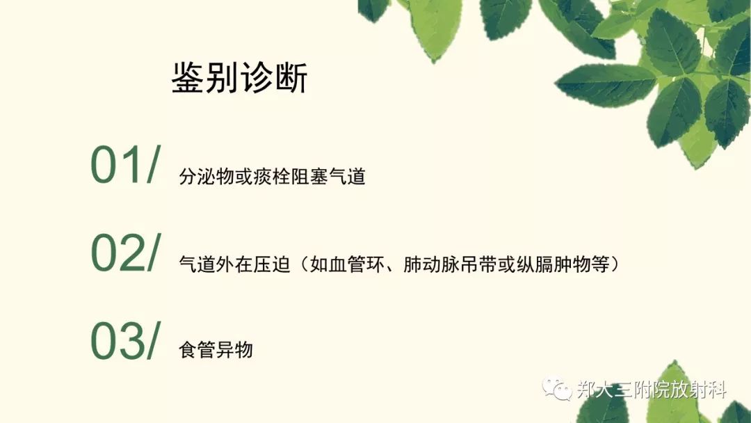 【PPT】支气管异物的CT分析
