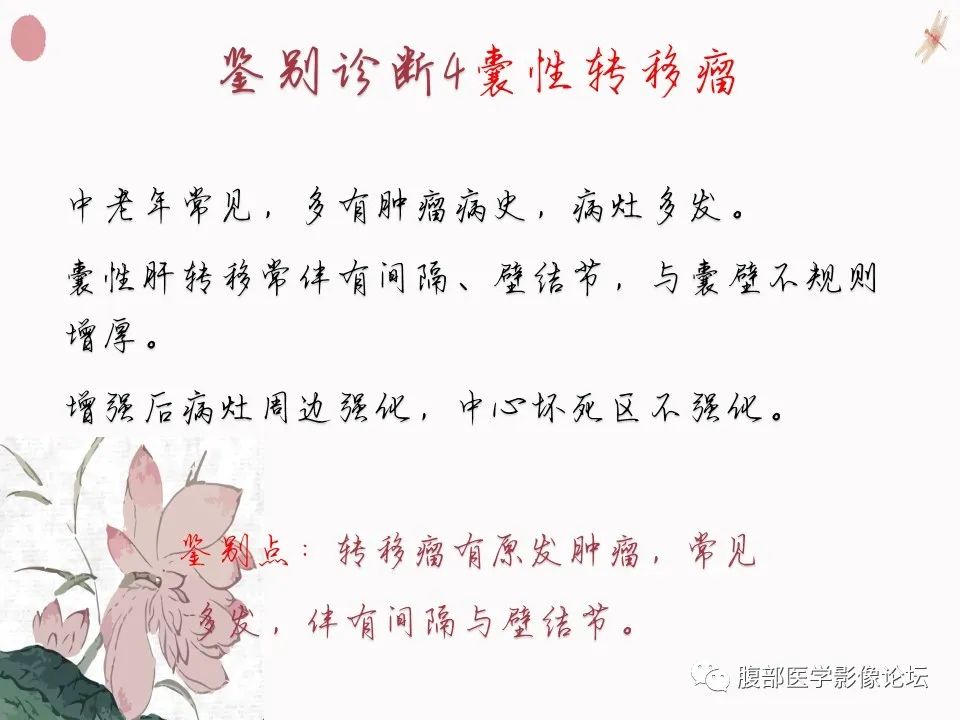【PPT】肝脏良性囊肿影像诊断