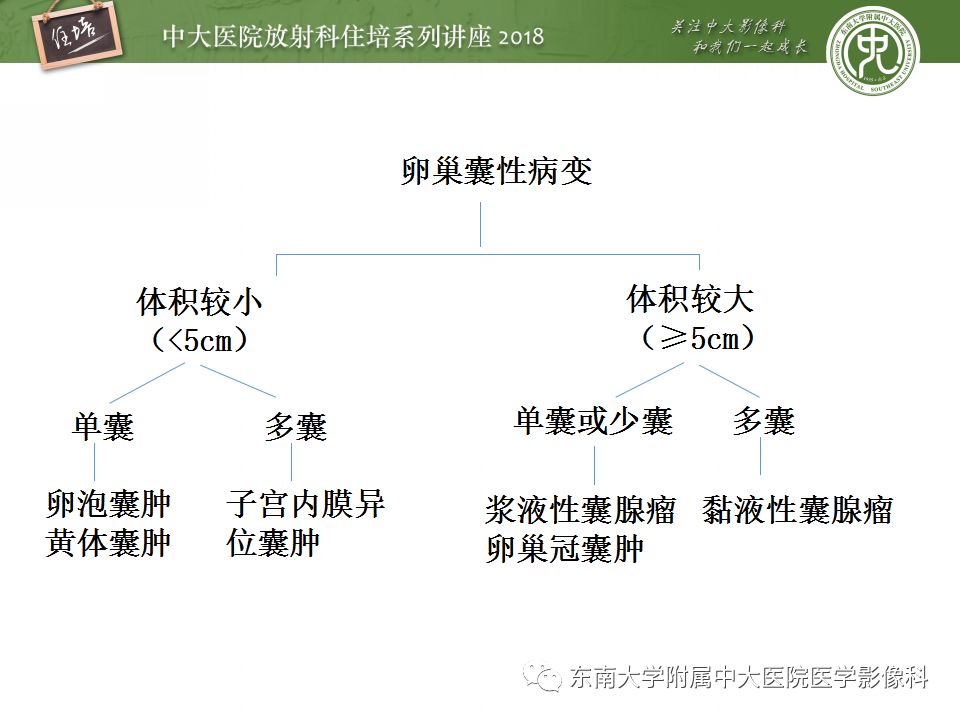 【PPT】卵巢占位诊断与鉴别
