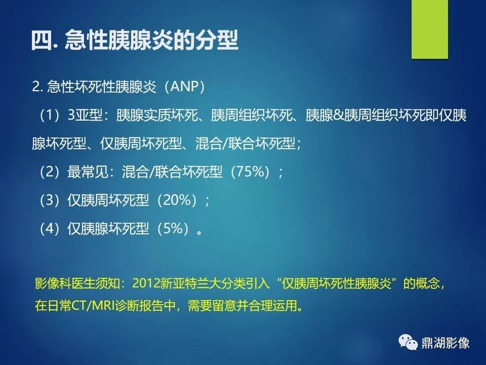 【PPT】急性胰腺炎2012新亚特兰大分类：影像科医生需知道什么