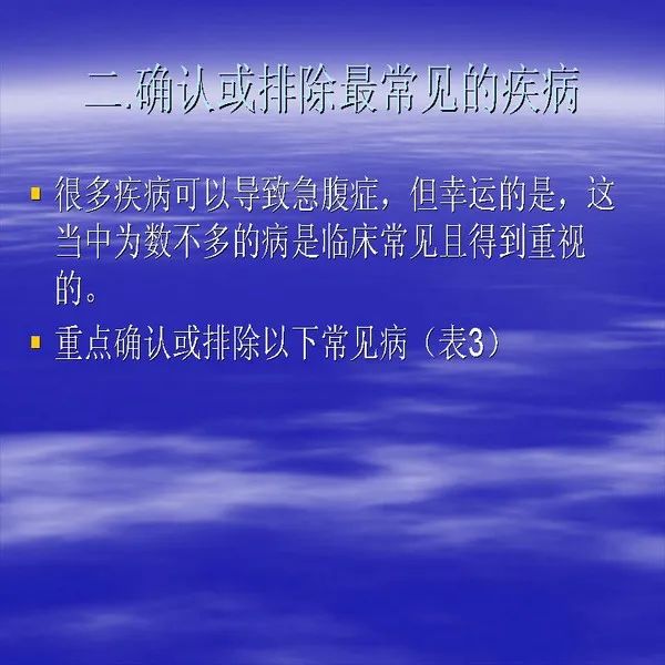 【PPT】急腹症影像诊断与鉴别诊断