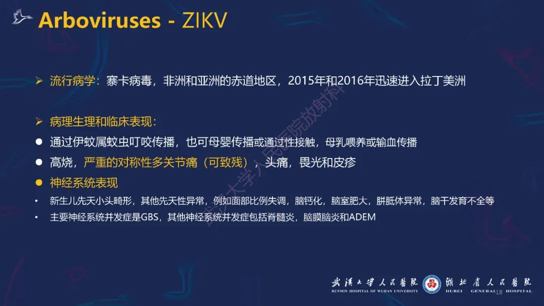 【PPT】新发和再发传染病神经影像学表现