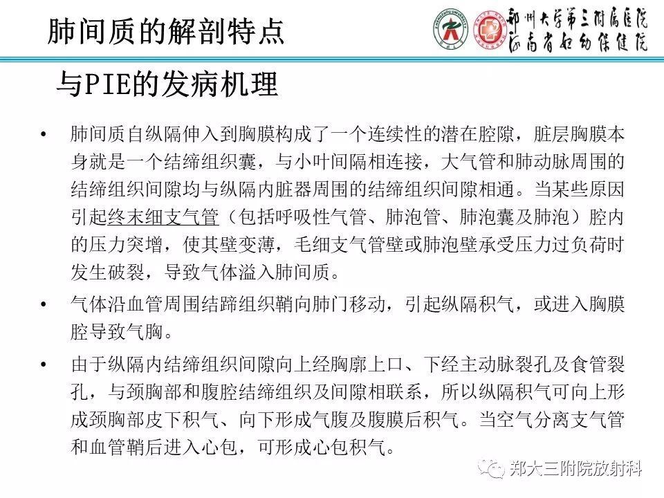 【PPT】间质性肺气肿的影像诊断